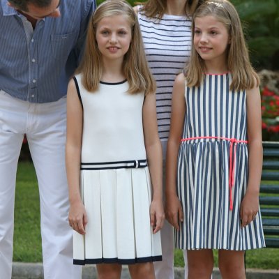 La Princesa de Asturias y la infanta Sofía apuestan por los vestidos