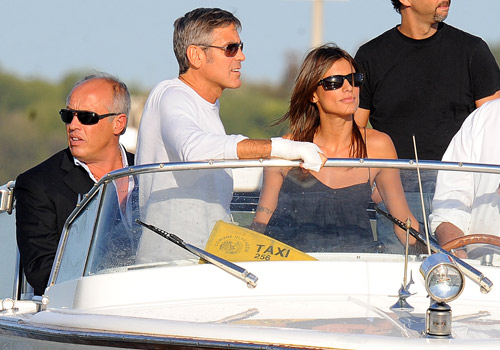 George Clooney y Elisabetta Canalis-TELVA