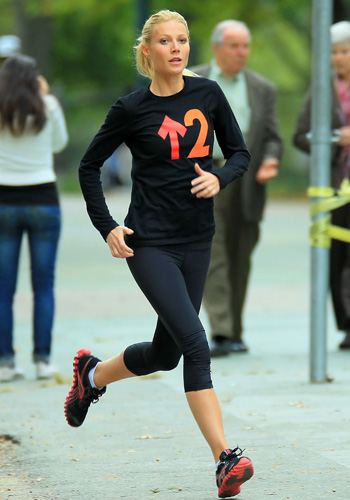 Gwyneth Paltrow corriendo