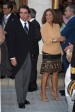 El ex Presidente del Gobierno Jose María Aznar y la alcaldesa de Madrid Ana Botella durante la boda.