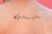 Tatuaje de Lily Collins.