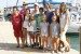 Doa Sofa junto a sus ocho nietos y Doa Letizia. Esta foto fue tomada en Mallorca en el verano de 2013.
