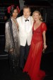Mario Testino con las modelos Naomi Campbell y Kate Moss