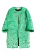 Abrigo verde de H & M.