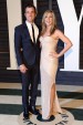 Justin Theroux y Jennifer Aniston, en la fiesta de Vanity Fair.
