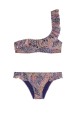 Bikini con bandeau asimétrico de Etam (c.p.v)
