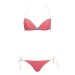 Bikini rojo de Poppy Delevingne para Solid & Striped, disponible en NET-A-PORTER (189 euros)