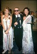 Con Karl Lagerfeld y Claudia Schiffer en 1993
