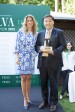 Ricardo Gondo, director general de Renault Iberia, recogi el premio de manos de Sandra Santero, directora de Publicidad de TELVA.