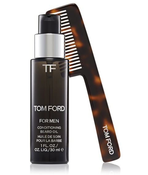 Aceite acondicionador y peine para la barba, de Tom Ford