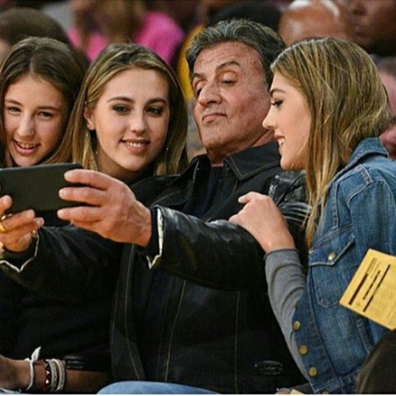 Las hijas de Sylvester Stallone