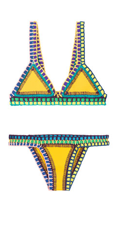 Bikini crochÃ© multicolor