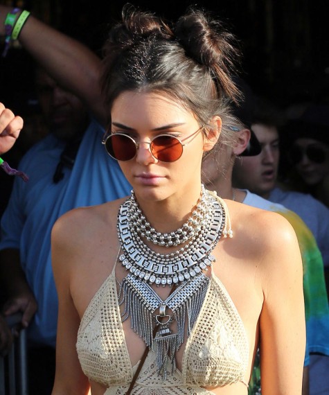 Kendall Jenner y sus top knots