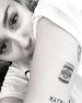 Fotografa del nuevo tatujae de Miley Cyrus.