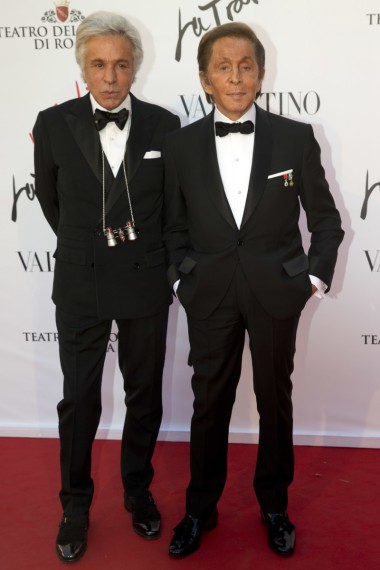 Valentino y Giancarlo Giammetti