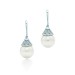 Pendientes de plata con perlas De Tiffany & Co. (570 euros).