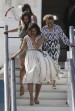 Michelle Obama llega a Madrid