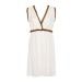 vestido blanco romano Closs