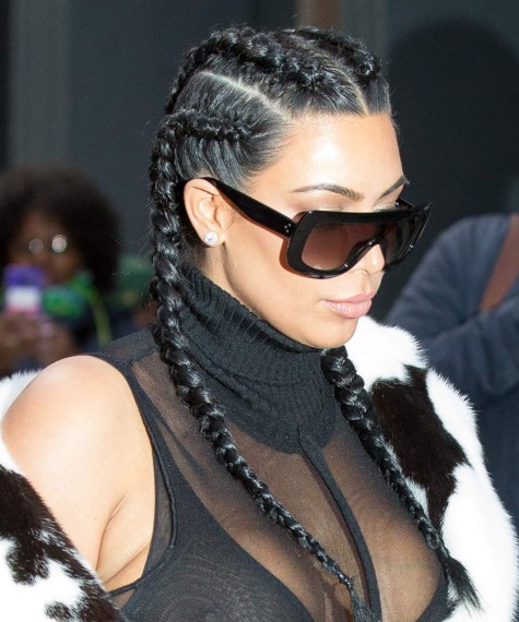 Las trenzas afro de las Kardashian-Jenner
