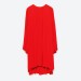 vestido rojo zara