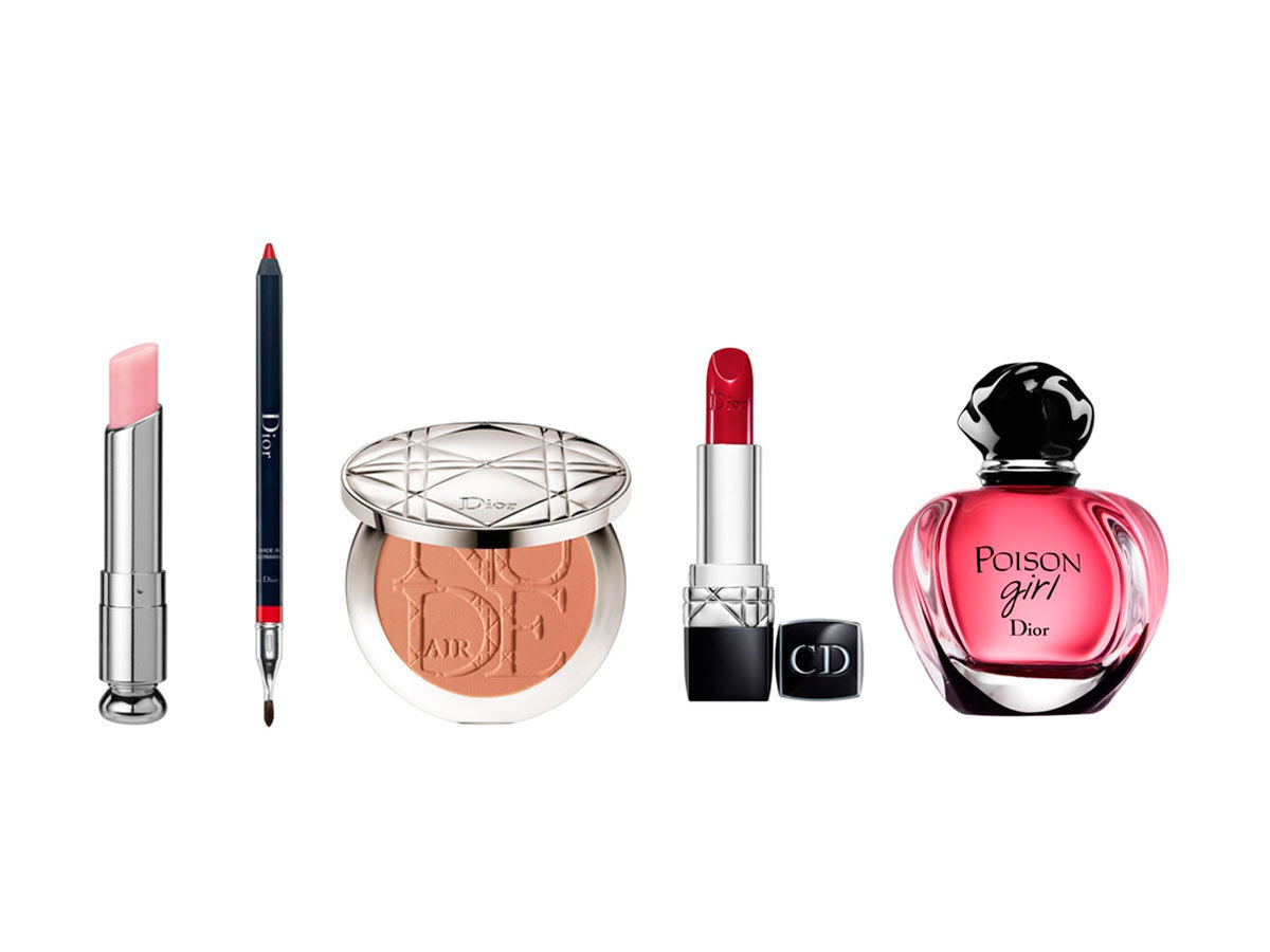 Dior Addict Lip Glow (37 euros). Dior Contour 999 Rouge Dior (26...