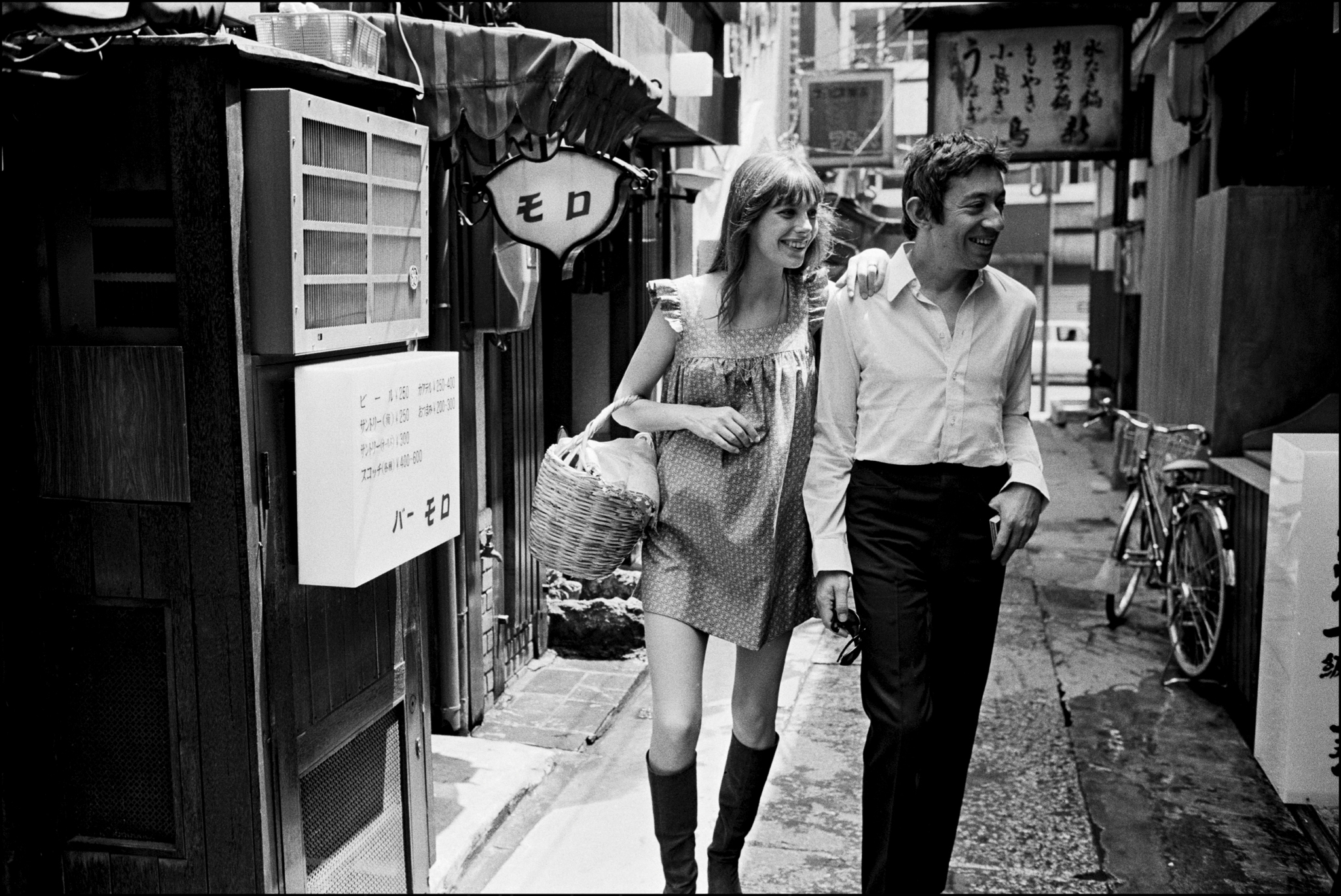 Serge Gainsbourg y Jane Birkin.