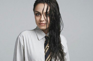 Mila Kunis en su faceta de modelo