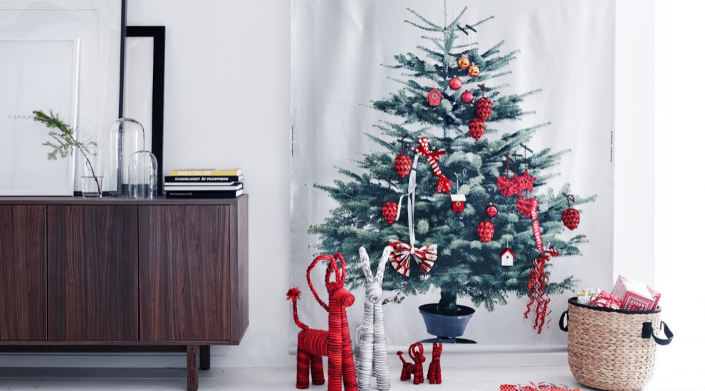 Si no tienes espacio en tu salón para instalar un árbol de navidad...