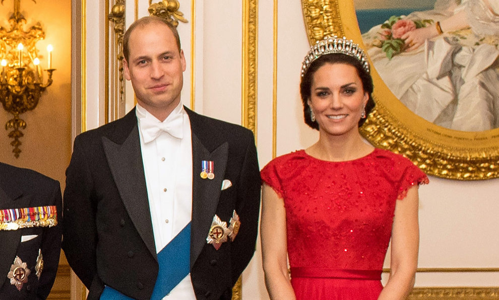 El duque y la duquesa de Cambridge.
