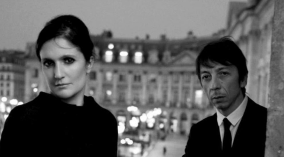 El dúo creativo formado por Maria Grazia Chiuri y Pierpaolo Piccioli.