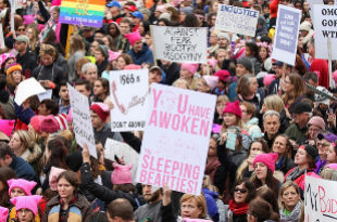 La marcha de las mujeres en Washington