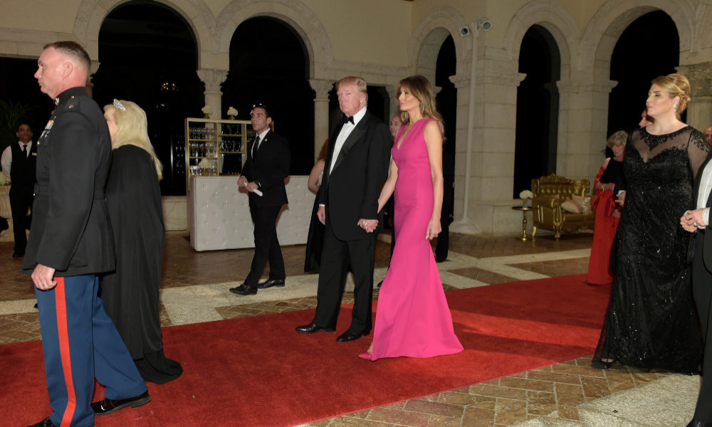 El matrimonio Trump acudir en el baile anual de la Cruz Roja