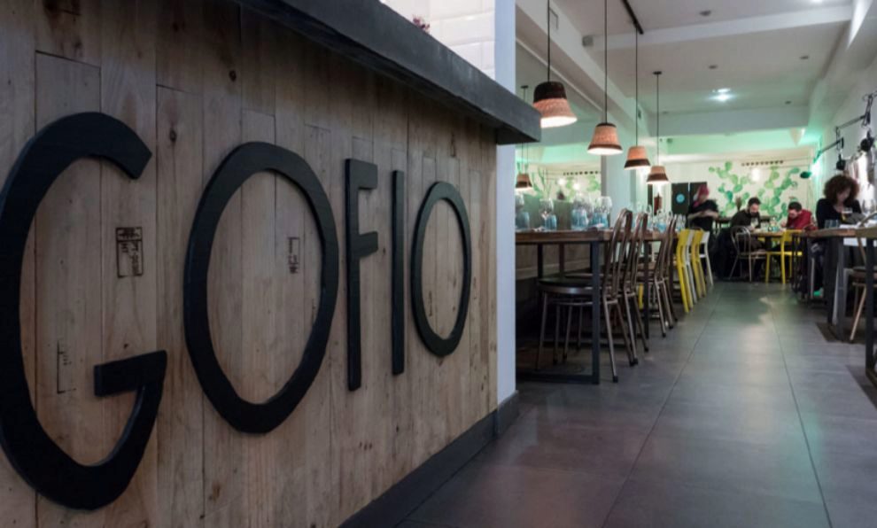 el restaurante Gofio est en el corazn del barrio de la letras, en...