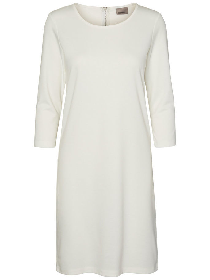 Vestido blanco. De Vero Moda(34,99 euros).