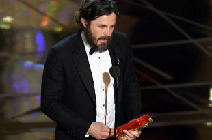 Casey Affleck, ganador del Oscar a mejor actor