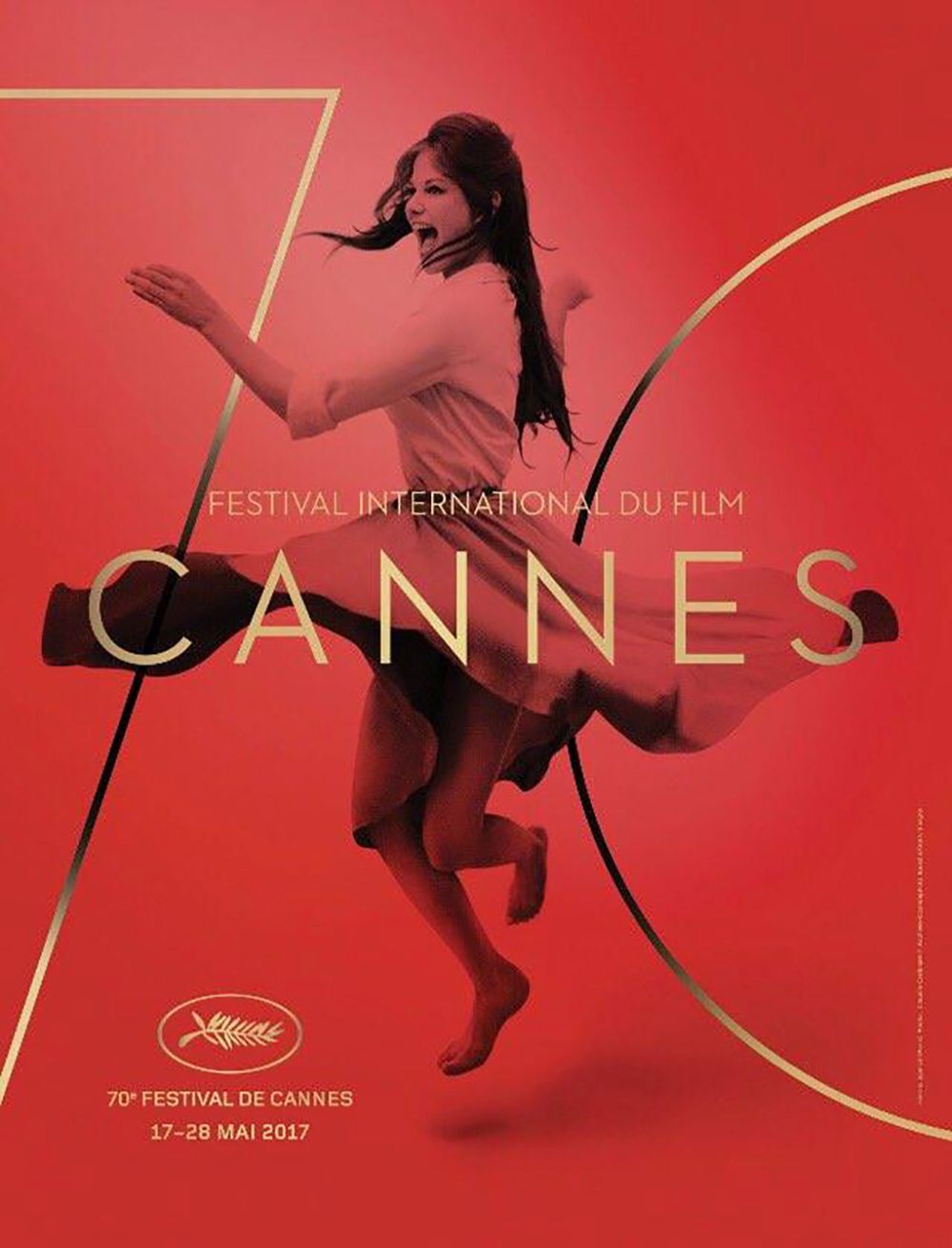 Cartel Cannes 70 Aniversario