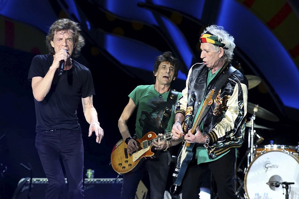 The Rolling Stones en el concierto de La Habana en marzo de 2016