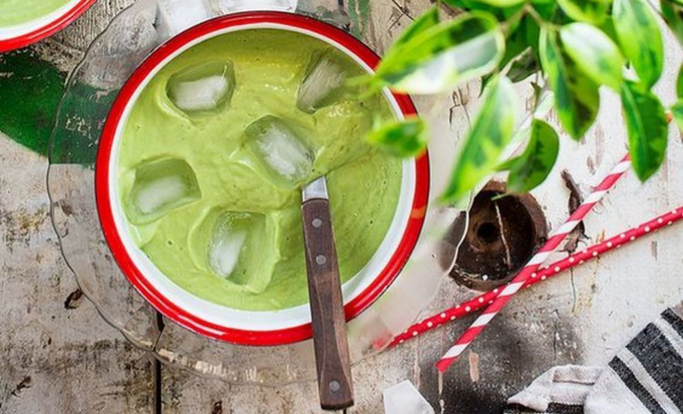 Gazpacho verde, la bebida milagro contra la grasa de la tripa