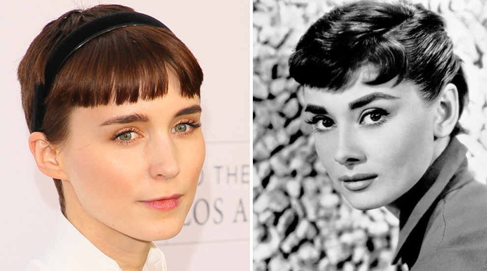 El corte de Rooney Mara inspirado en Audrey Hepburn puede lucirse con...