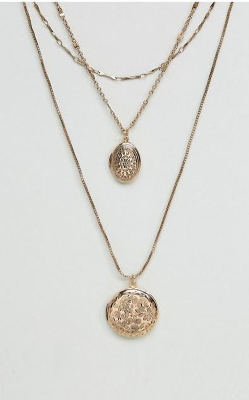 Collar con medallones de DesignB London. Disponible en Asos ( 18,99...