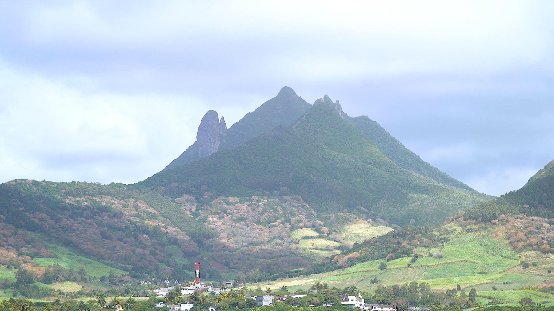 El paisaje de Mauricio.
