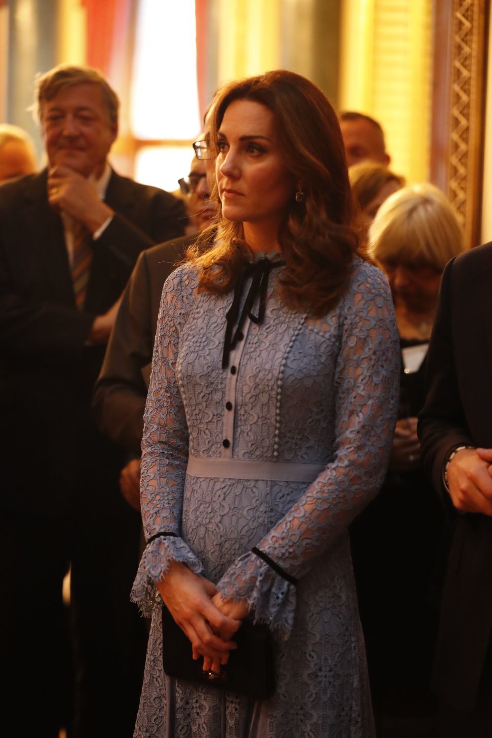 Kate Middleton en el palacio de Buckingham