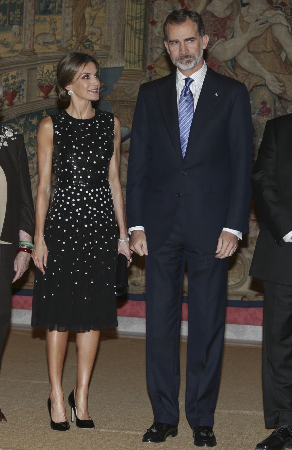 La Reina Letizia y el Rey Felipe VI.