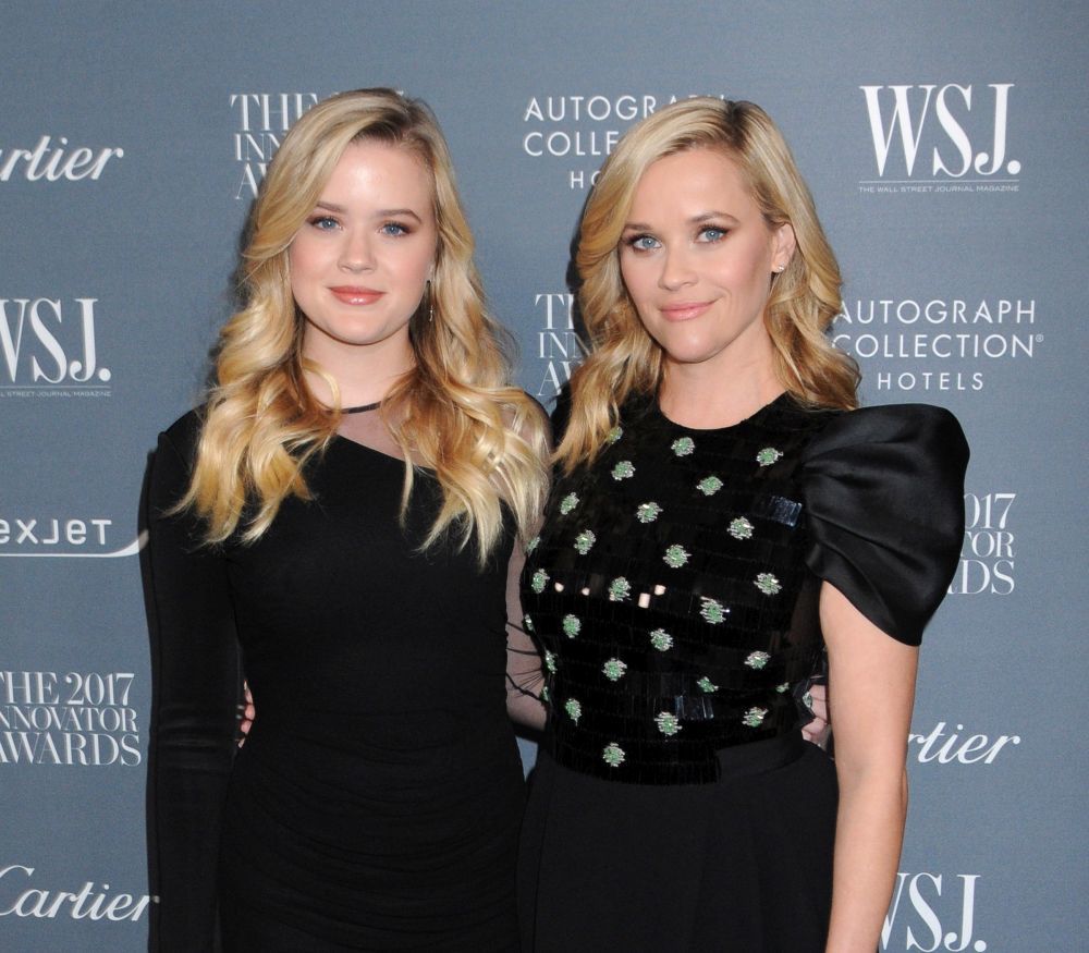 Ava Phillippe, junto a su madre, la actriz Reese Witherspoon.