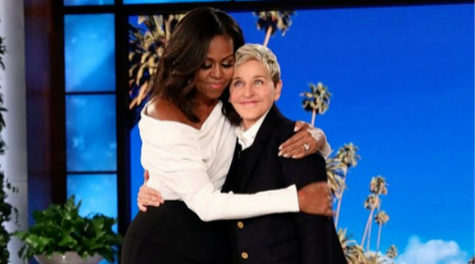 Michelle Obama en el al programa especial de Ellen DeGeneres por su 60...