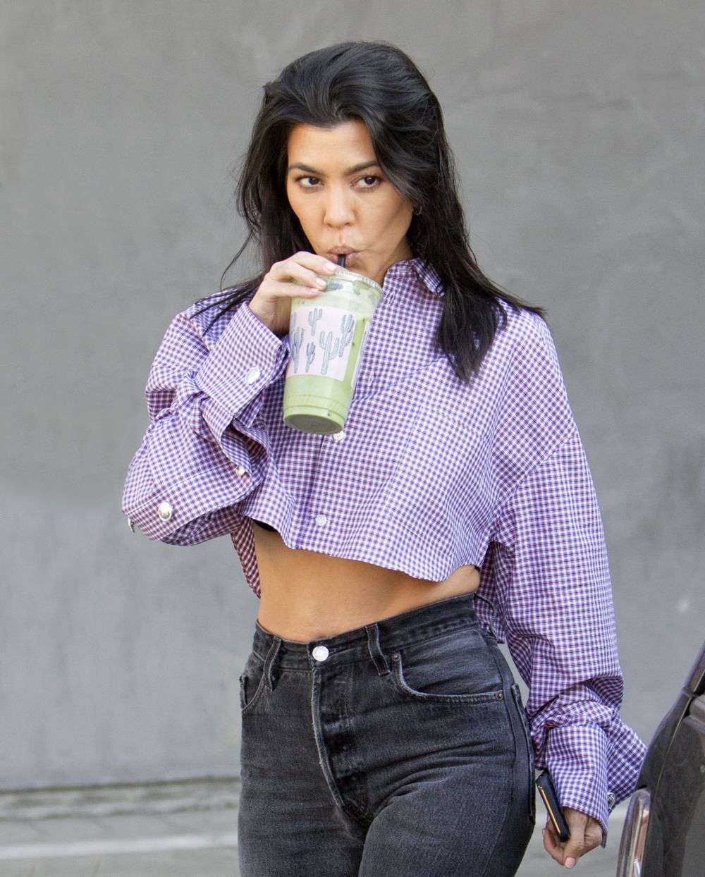 Kim Kardashian y sus smoothies keto.