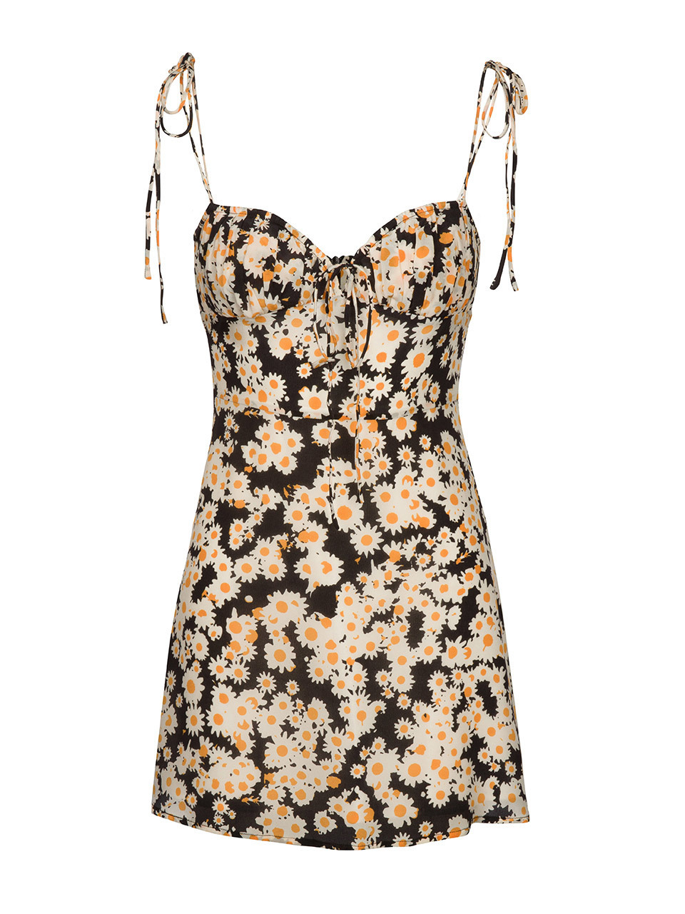 Mini vestido con estampado floral, de The Devon disponible en...