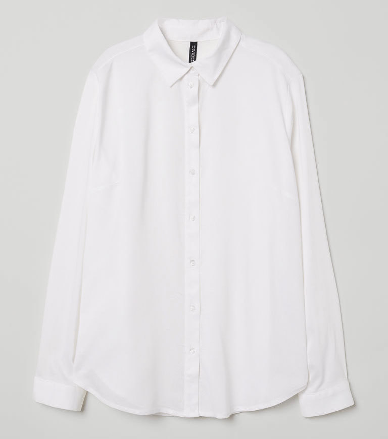 Camisa blanca, de H&amp;M (14,99 euros)