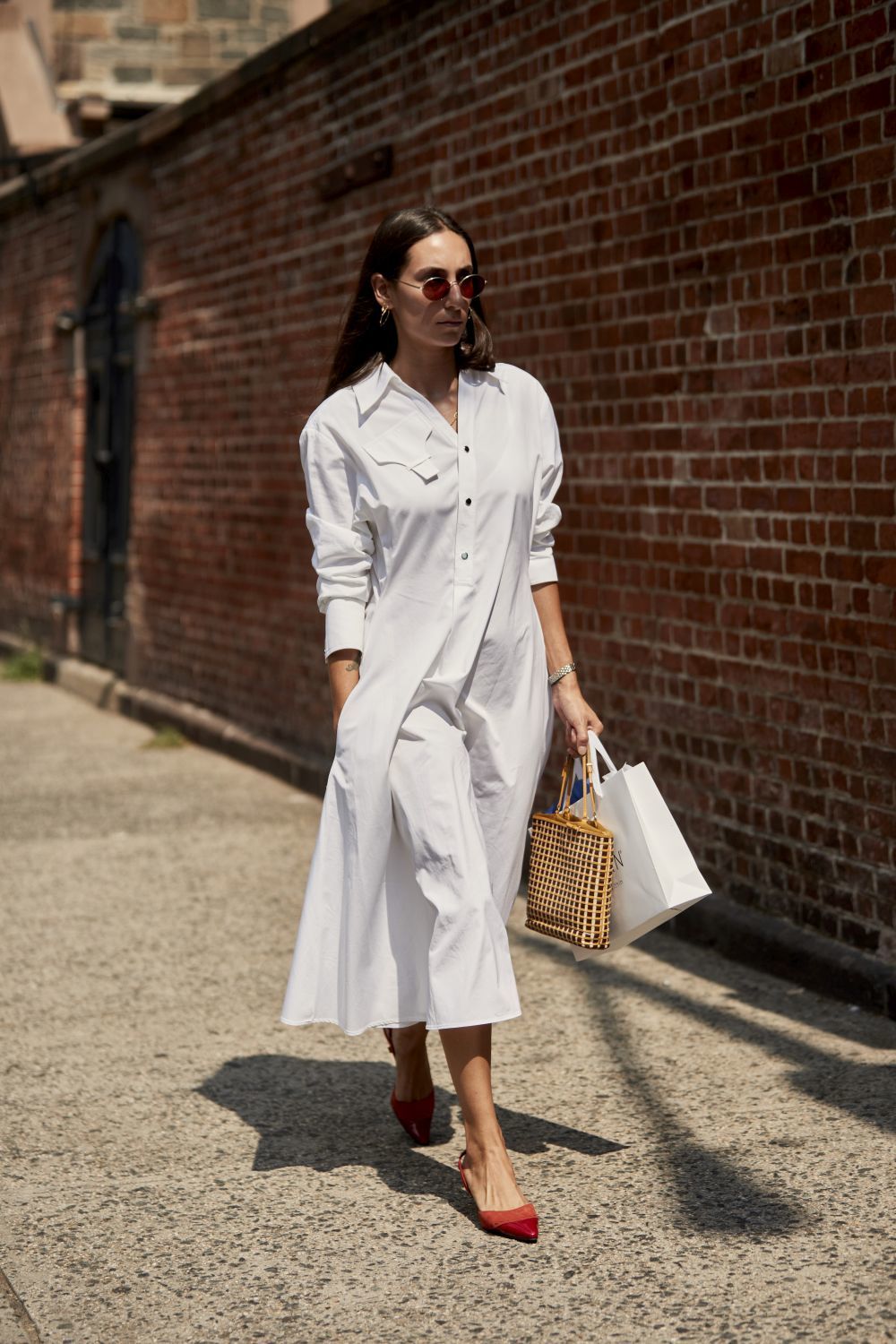 El vestido camisero Comienza New York Fashion Week con el...