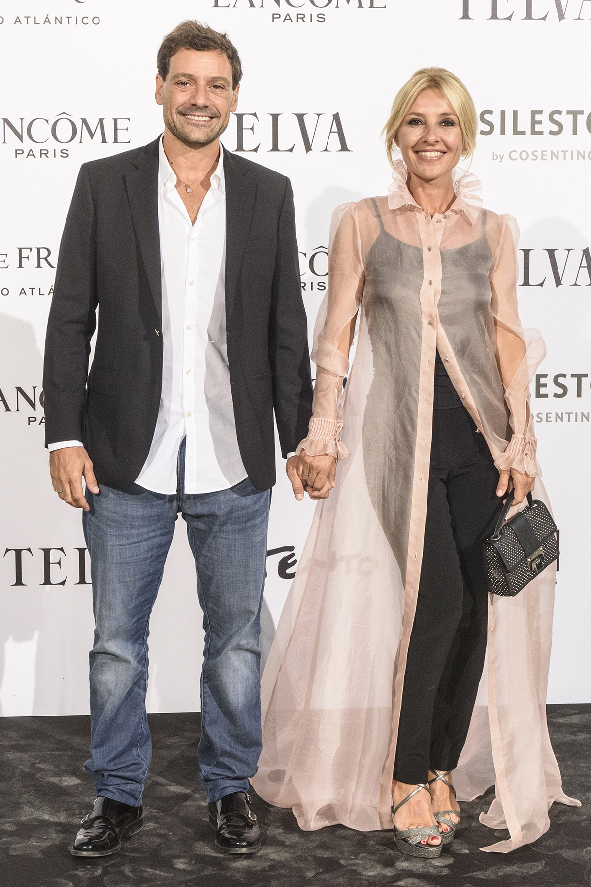 La actriz Cayetana Guillen Cuervo con su marido, Omar Ayyashi Ramiro
